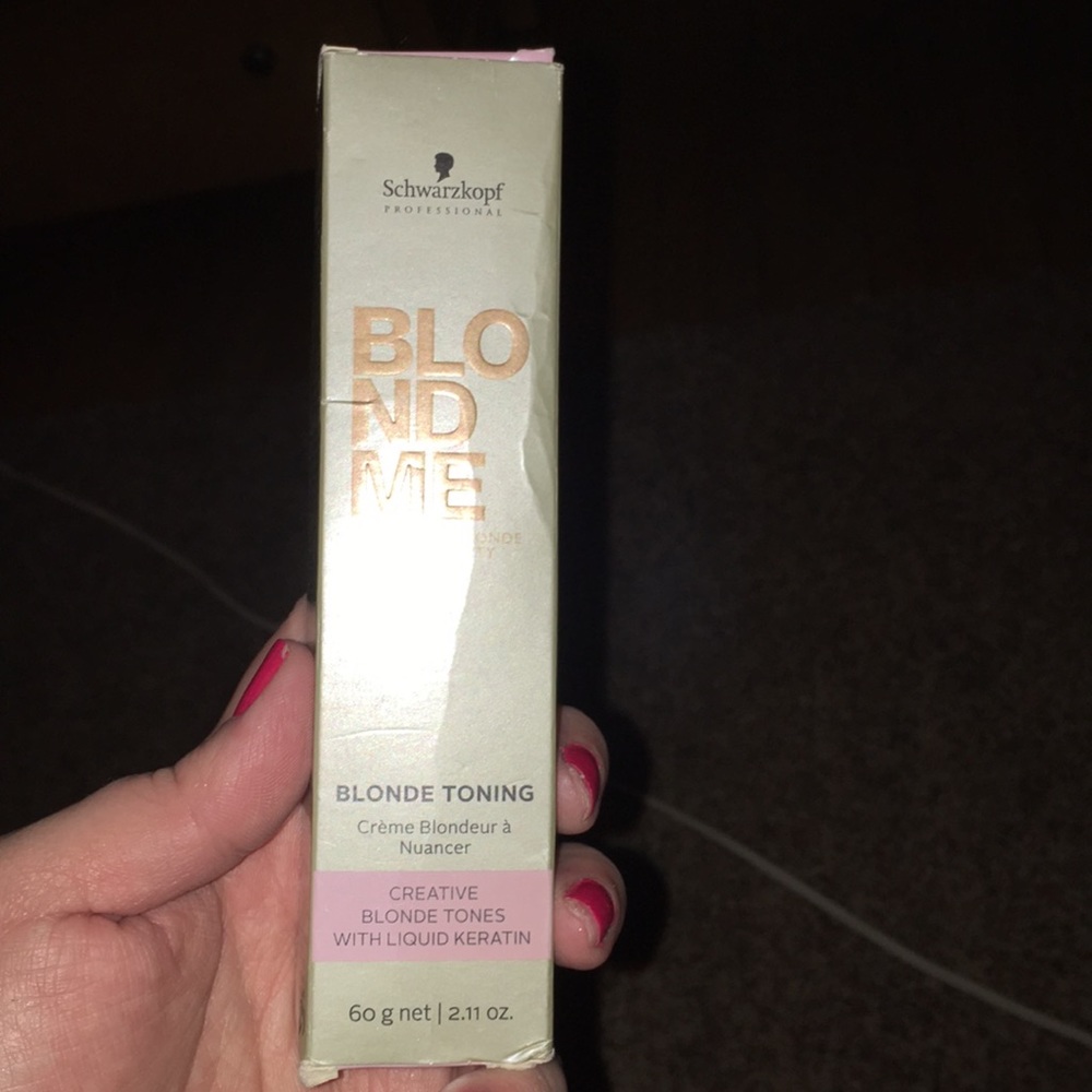 Blonde toner
